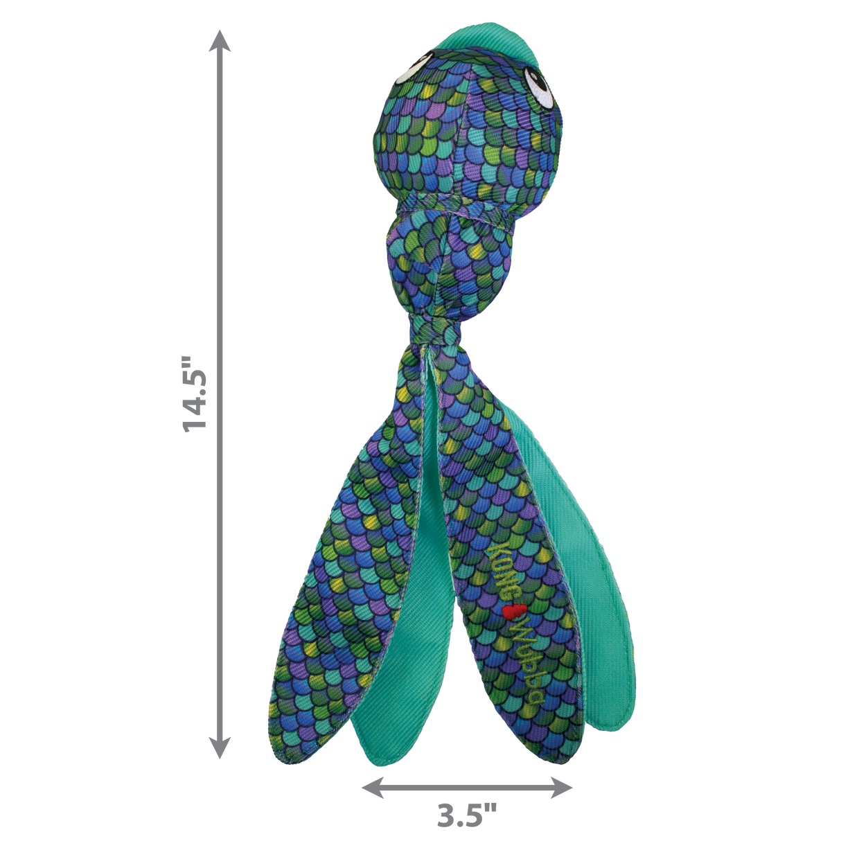 KONG Wubba Finz Blue Large