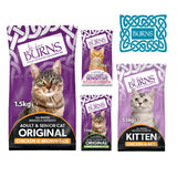 Burns Cat Food – Original, Sensitive & Kitten Range