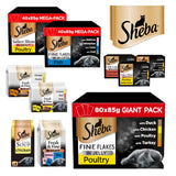 Sheba Wet Cat Food Pouches – Jelly & Gravy Selection