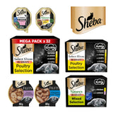 Sheba Wet Cat Food Trays – Mixed Texture & Flavour Selection