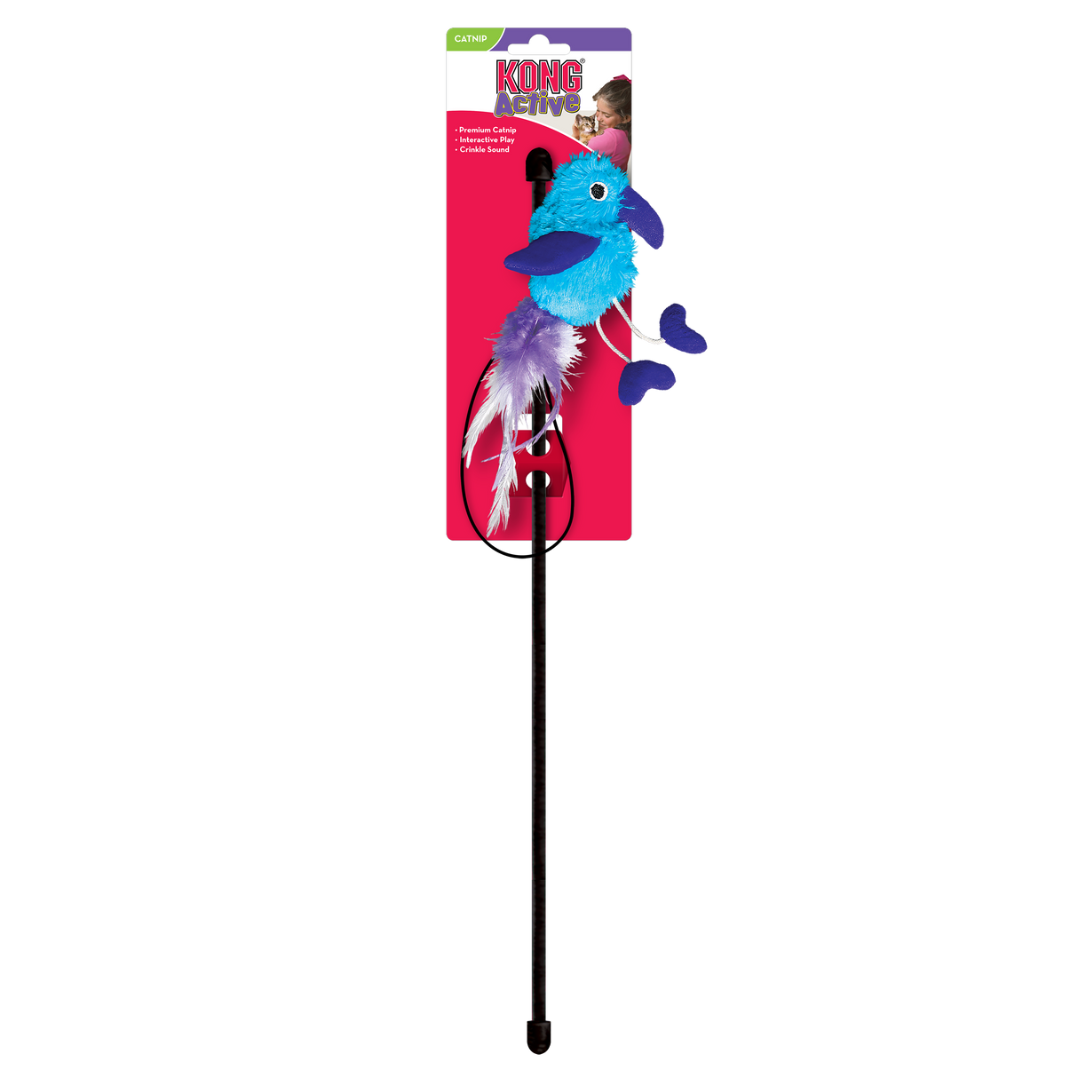 KONG Teaser Feather Assorted