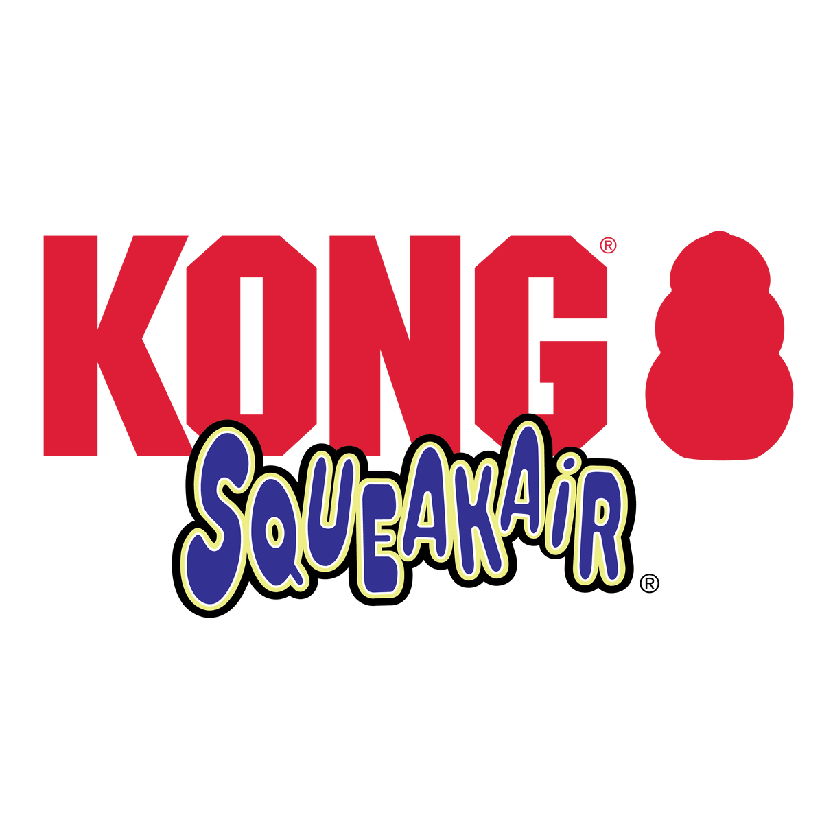 KONG SqueakAir Balls Medium - 3 Pack