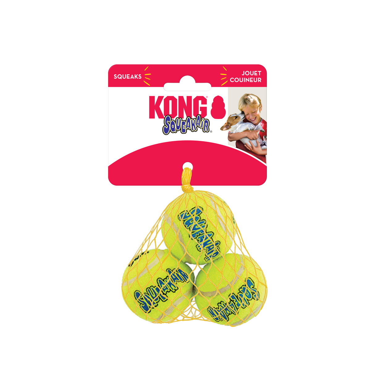 KONG SqueakAir Balls Small - 3 Pack