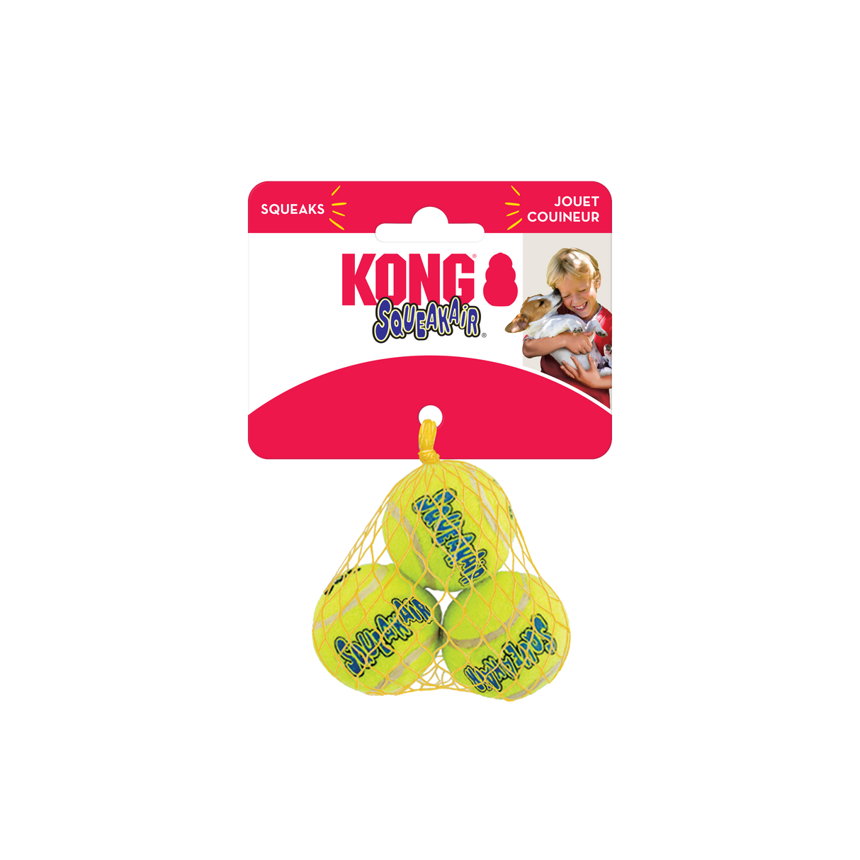 KONG SqueakAir Balls X-Small - 3 Pack
