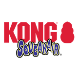 KONG SqueakAir Ball with Rope Medium