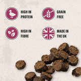 Pawtein Gourmet Duck Sausage Slices Dog Treats - 1kg