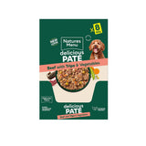 Natures Menu Beef with Tripe Dog Food Pouches - 8 x 300G