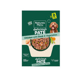 Natures Menu Chicken & Duck Wet Dog Food Pouches - 8 x 300G