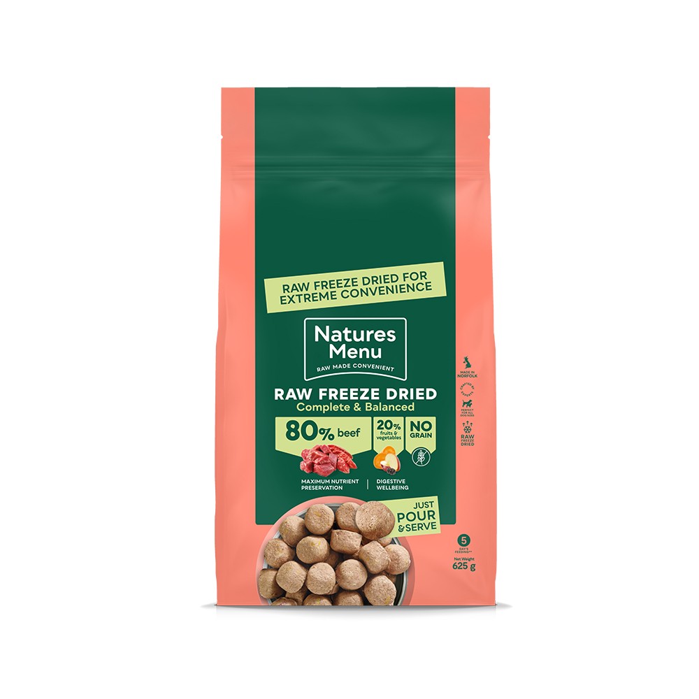 Natures Menu Dry Dog Food – Freeze Dried, Raw Boost & Mixer Range