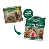 Natures Menu Country Hunter Meals Rabbit & Cranberry Wet Dog Food Cans - 6 x 600g