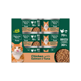 Natures Menu Especially for Cats Chicken with Salmon & Tuna Wet Cat Food Cans - 18 x 85g