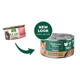 Natures Menu Especially for Cats Chicken with Salmon & Tuna Wet Cat Food Cans - 18 x 85g