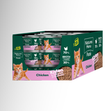 Natures Menu Especially for Cats Kitten Chicken Wet Cat Food Cans - 18 x 85g