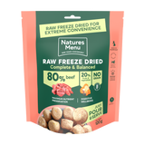 Natures Menu Freeze-Dried 80/20 Beef Dog Food - 120g
