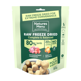 Natures Menu Freeze-Dried 80/20 Lamb Dog Food - 120g