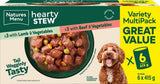 Natures Menu Hearty Stew Multipack with Beef & Lamb Dog Food Cans 6 X 415g