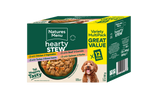 Natures Menu Hearty Stews Chunks in Gravy Multipack Wet Dog Food Pouches - 12 x 100g