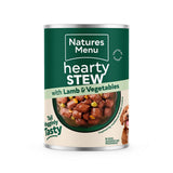 Natures Menu Hearty Stews Lamb Wet Dog Food Cans - 12 x 415g