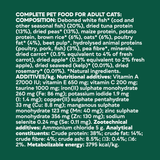 Natures Menu High in Meat Deboned White Fish Dry Cat Food - 3kg
