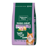 Natures Menu High in Meat Grain Free Deboned Turkey Dry Cat Food - 1.25kg
