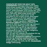 Natures Menu High in Meat Grain Free Deboned Turkey Dry Cat Food - 3kg