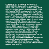 Natures Menu High in Meat Grain Free Free Range Chicken Dry Cat Food - 3kg