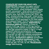Natures Menu High in Meat Grain Free Norwegian Salmon Dry Cat Food - 3kg