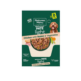 Natures Menu Light Chicken with Rabbit Wet Dog Food Pouches - 8 x 300G