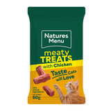 Natures Menu Meaty Chicken Cat Treats - 50g