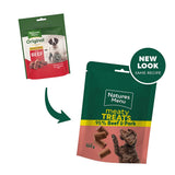 Natures Menu Meaty Treats Beef Dog Treats - 100g