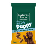 Natures Menu Meaty Treats Chicken Puppy Treats - 50g