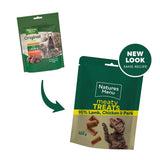 Natures Menu Meaty Treats Lamb and Chicken Dog Treats - 100g