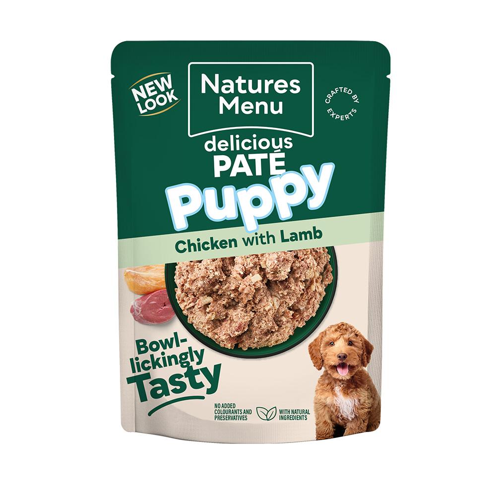 Natures Menu Puppy Junior Dog Food Pouches - 8 x 300G