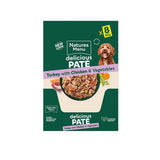 Natures Menu Turkey with Chicken Dog Food Pouches - 8 x 300G