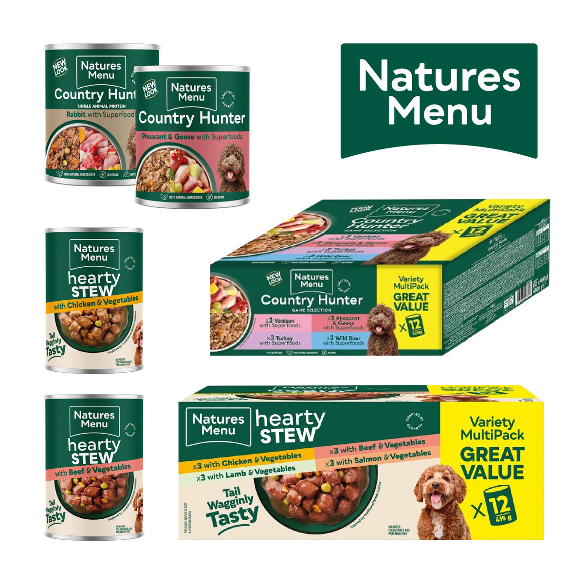 Natures Menu Wet Dog Food – Cans
