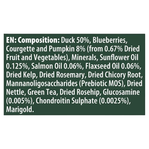 Naturo Adult Duck & Herb Gravy Wet Dog Food Cans - 12 x 390g