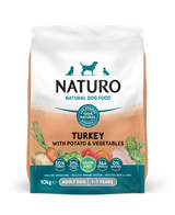 Naturo Adult Grain Free Turkey Dry Dog Food - 10kg