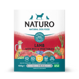 Naturo Adult Lamb Dog Food Trays - 7 x 400g