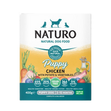 Naturo Puppy Grain Free Chicken with Potato & Vegetables Wet Dog Food Tray - 7 x 400g