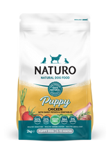 Naturo Puppy Grain Free Chicken with Sweet Potato & Vegetables Dry Food - 2kg