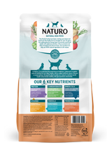 Naturo Senior Dog Grain Free Turkey with Potato & Vegetables Dry Food - 2kg