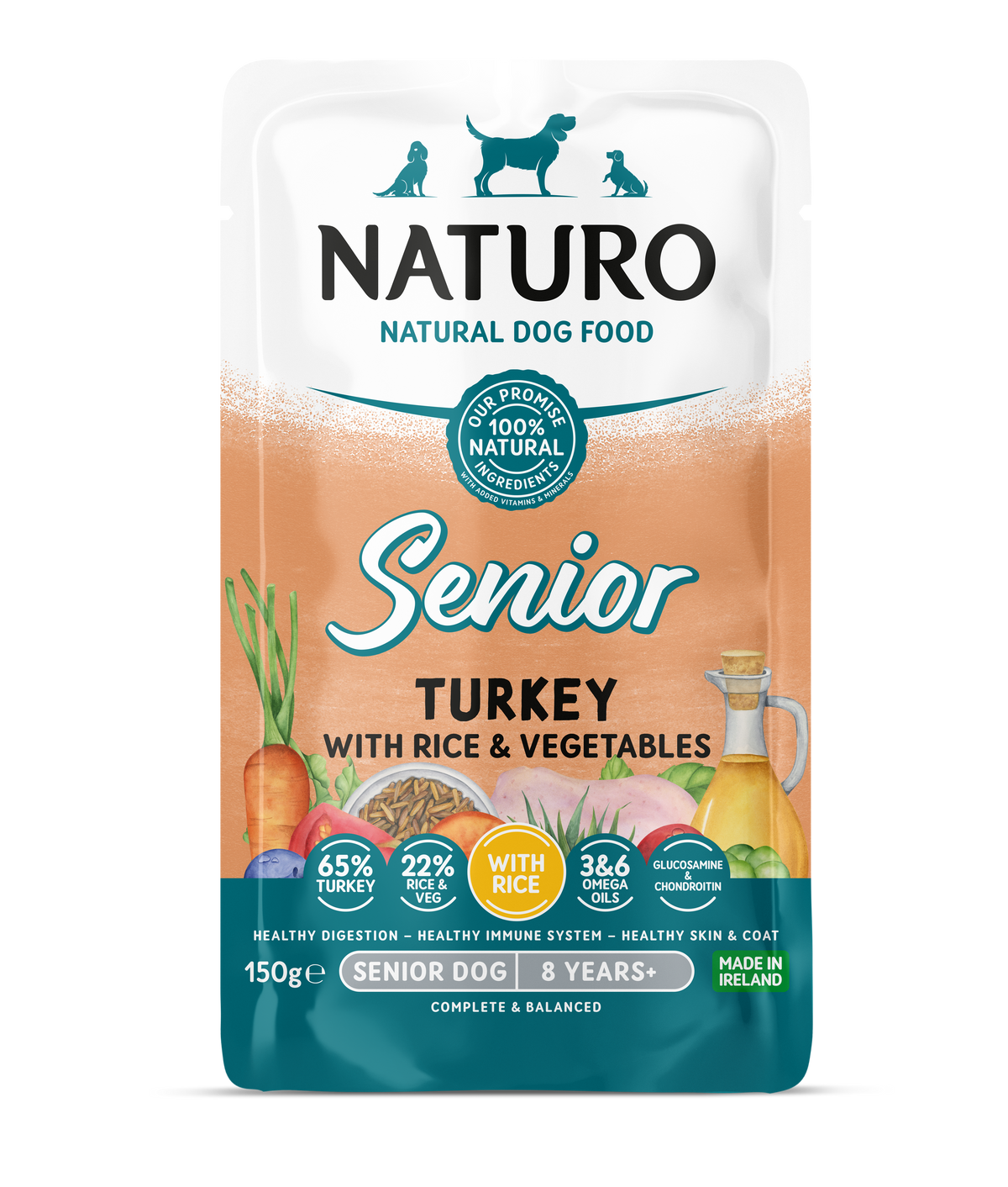 Naturo Natural Wet Dog Food – Pouches