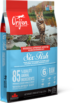 Orijen 6 Fish Dry Cat Food - 5.4kg
