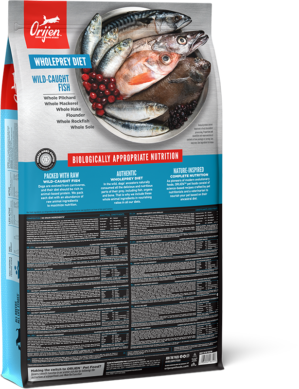 Orijen Six Fish Dry Dog Food - 11.4kg