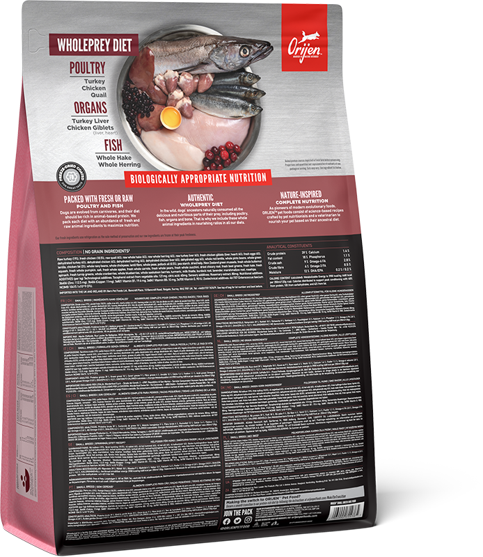Orijen Adult Small Breed Dry Dog Food - 1.8kg