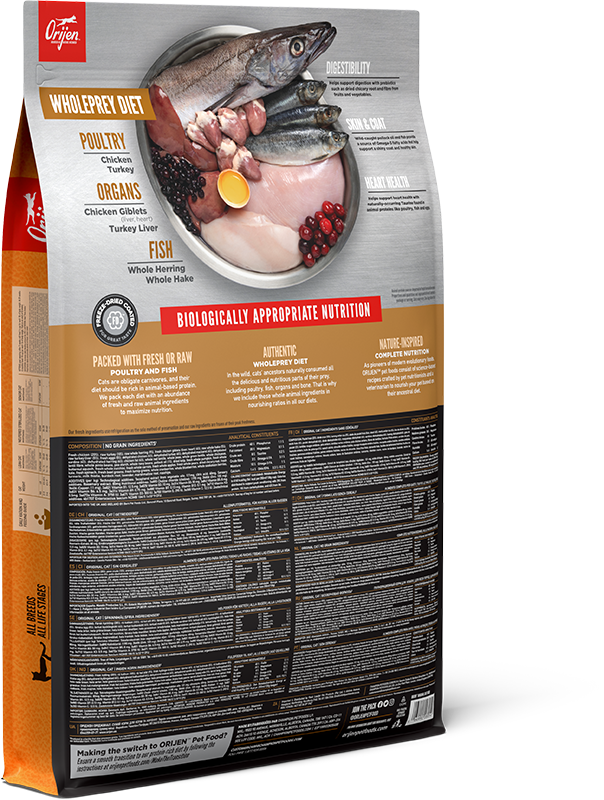 Orijen Original Dry Cat & Kitten Food - 5.4kg