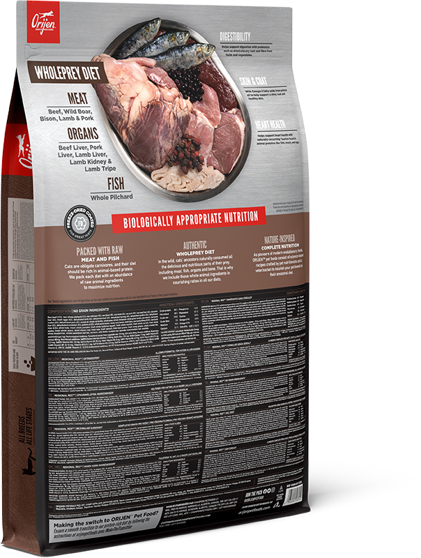 Orijen Regional Red Dry Cat Food - 5.4kg