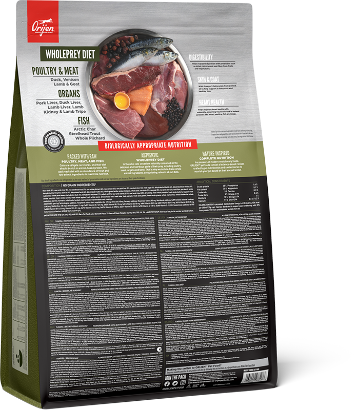 ORIJEN Tundra Dry Cat Whole Prey Food - 1.8kg