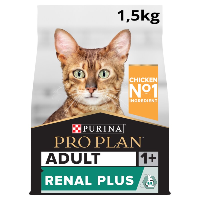 Pro Plan Cat Adult with OPTIRENAL Chicken Dry Food - 1.5KG