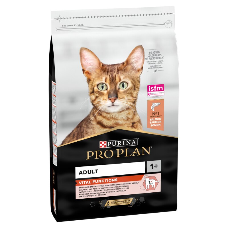 Pro Plan Vital Functions Salmon Dry Cat Food - 10kg